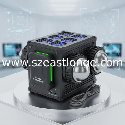 Air Cooling Anti Drone Defense System Equipped with Built-in Battery and DC 24V Power Supply Providing Robust Defense Against Intrusive Drones